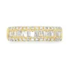 Baguette Diamond Fashion Band