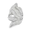 Diamond Leaf Fashion Ring