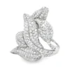 Diamond Leaf Fashion Ring
