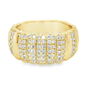 Diamond Wide Fashion Band
