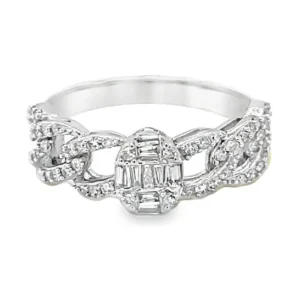 Diamond Chain Fashion Ring