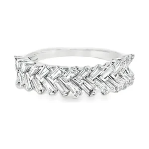Baguette Diamond Fashion Band