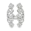 Geometric Diamond Fashion Ring