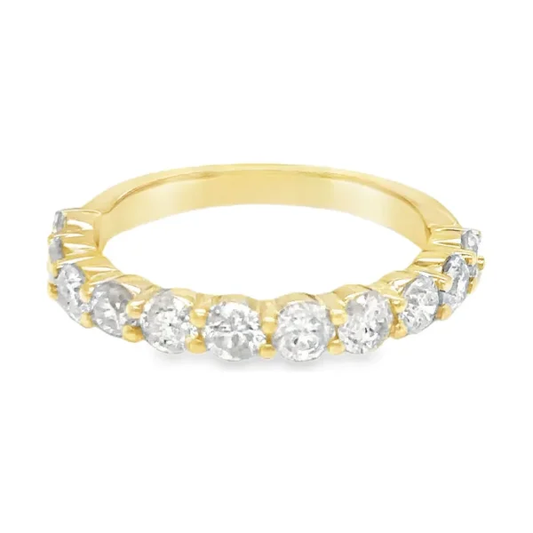Round Diamond Eternity Ring