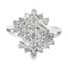 Cluster Diamond Bypass Ring