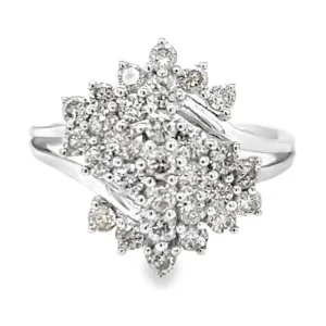 Cluster Diamond Bypass Ring