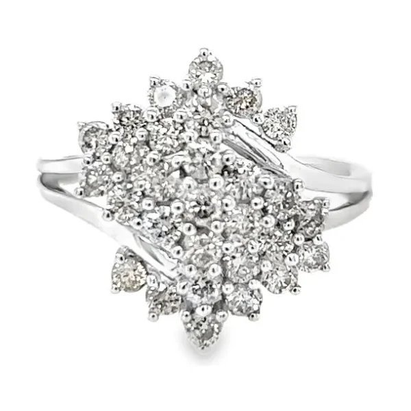 Cluster Diamond Bypass Ring