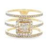 Multi Band Diamond Ring