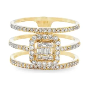 Multi Band Diamond Ring