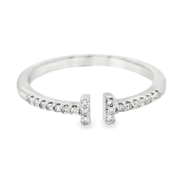 Open Diamond Fashion Band