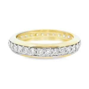 Channel Set Diamond Band