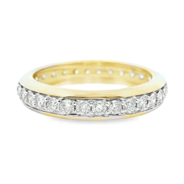 Channel Set Diamond Band
