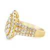 Pear Cluster Diamond Ring