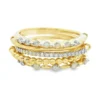 Stacked Diamond Fashion Band
