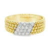 Beaded Diamond Fashion Band