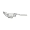 Curved Diamond Contour Ring