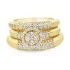 Diamond Cluster Band Ring