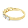 Emerald Cut Diamond Band