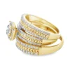 Cluster Diamond Band Ring