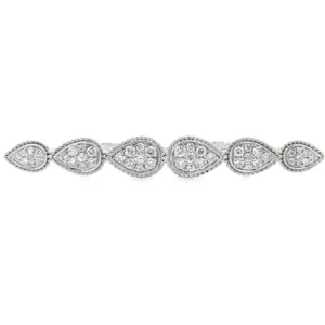 Pear Cluster Diamond Ring