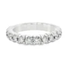 Round Diamond Band Ring
