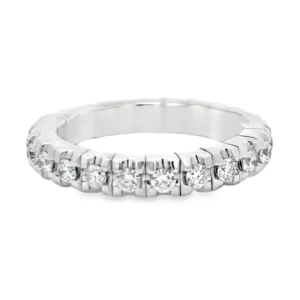 Round Diamond Band Ring