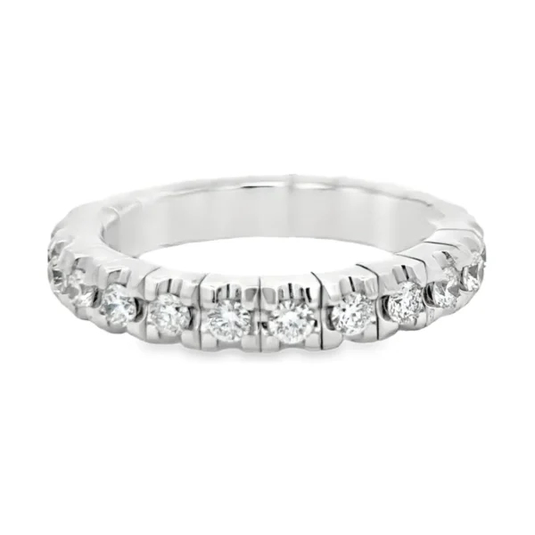Round Diamond Band Ring