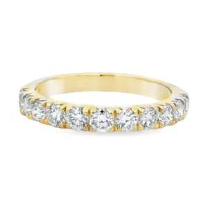 Round Diamond Band Ring