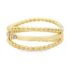 Beaded Multi Band Ring
