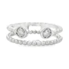 Beaded Open Diamond Ring