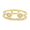 Textured Open Diamond Ring