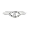 Evil Eye Diamond Ring