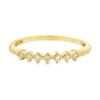 Diamond Bezel Band Ring