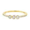 Bezel Diamond Fashion Band