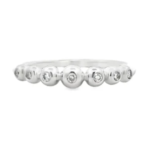 Beaded Diamond Fashion Ring