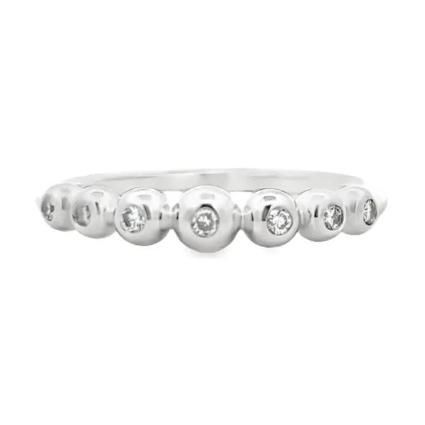 Beaded Diamond Fashion Ring
