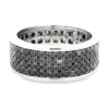 Black Diamond Band Ring