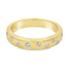 Flush Set Diamond Band