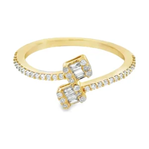 Bypass Diamond Fashion Ring