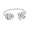Open Diamond Fashion Ring