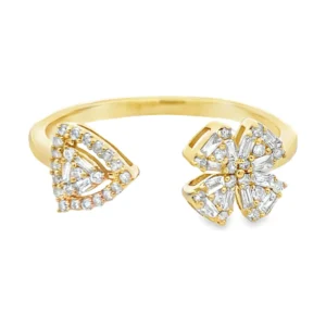 Bypass Diamond Cluster Ring