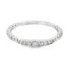 Beaded Diamond Band Ring