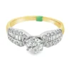 Baguette Diamond Engagement Ring