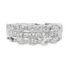 Three Row Diamond Ring