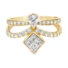 Geometric Lab Diamond Ring