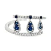 Crown Diamond Band Ring