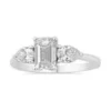 Emerald Cut Diamond Ring