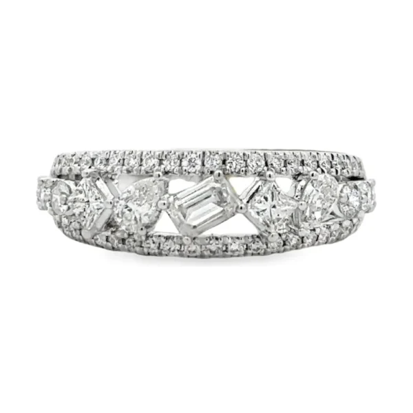 Multi Shape Diamond Ring