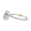 Bypass Diamond Halo Ring