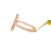 Double Bar Diamond Ring
